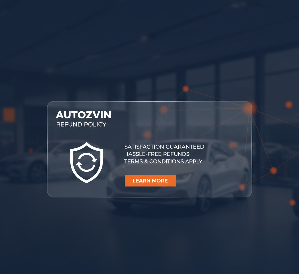 Autozvin Refund Policy